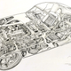 Illustration for article titled 28 rare cutaway illustrations of classic cars
